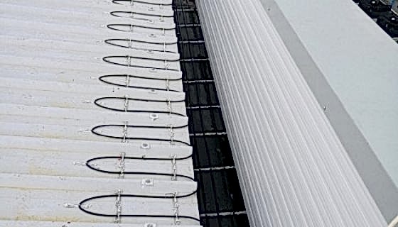 KONYA ALPLA PLASTİK OLUK İÇİ KAR ERİTME SİSTEMLERİ UYGULAMASI